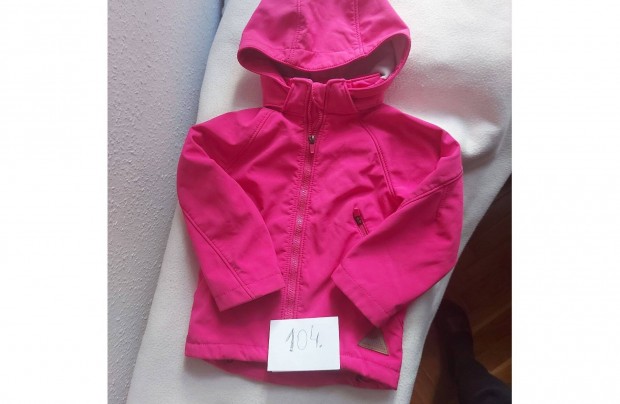 104-es mret, pink szn softshell kislny fels