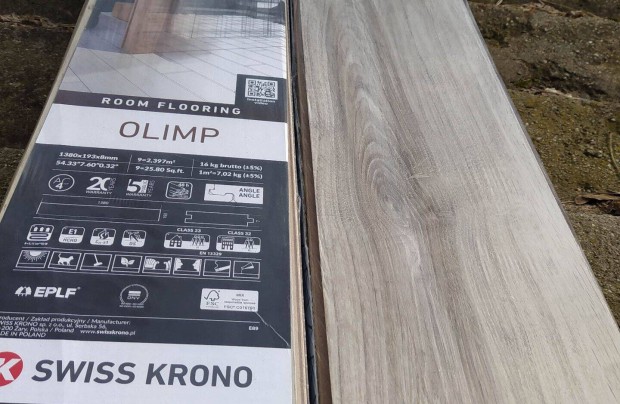 105,6m2 Olimp tlgy laminlt padl (8mm) elad (6.000Ft/m2)