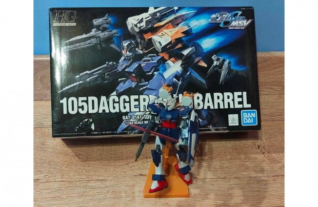 105 Dagger-Gunbarrel HG 1/144 Gundam