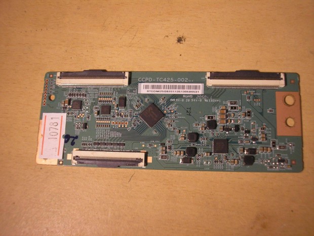 10781 TOSHIBA 43L2163DB T-CON Ccpd-TC425-002 V2.0