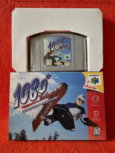 1080 Snowboarding NTSC USA Nintendo 64 jtk N64