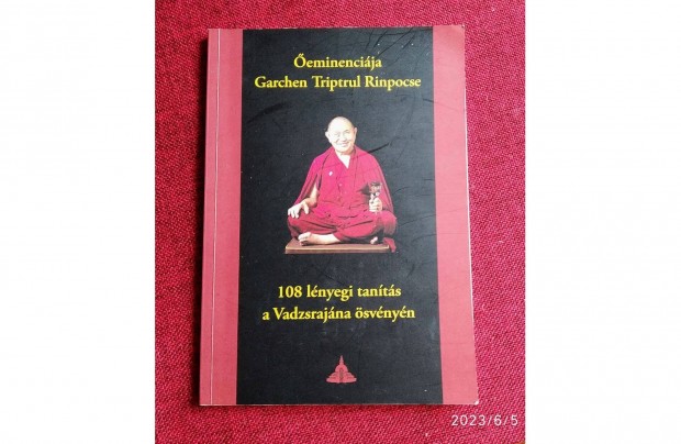 108 lnyegi tants a Vadzsrajna svnyn Garchen Triptrul Rinpocse
