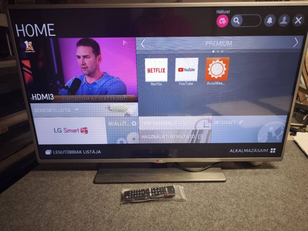 108cm LG Smart Led Tv hibtlan llapotban 