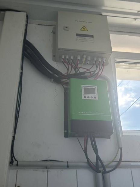 10KW-os hibrid napelem rendszer 20KW akkuval elad