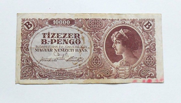 10.000 tzezer B peng 1946