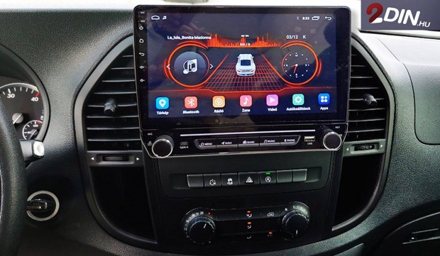 10,1 Col 2DIN Autórádió 8 MAG 6GB RAM 64GB ROM Carplay