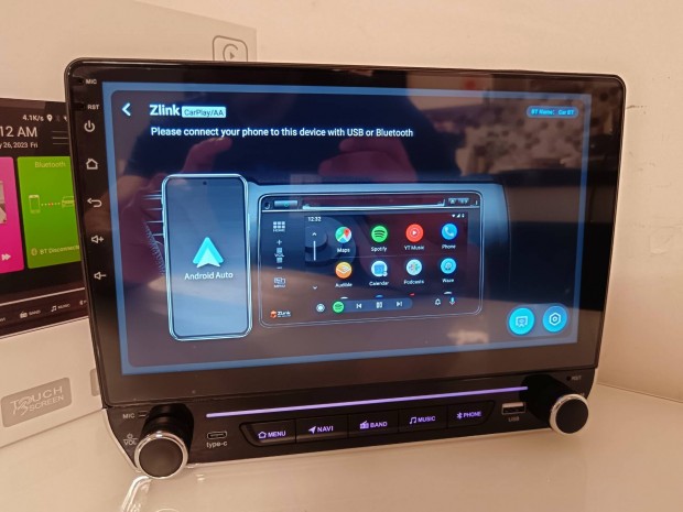 10.1 colos Android 6 /64 GB autós multimédia