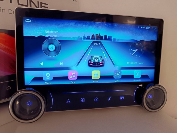 10,3" colos Qled Android Carplay 2DIN multimdia fejegysg 