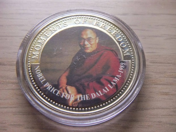 10 Dollr Libria 2001 Dalai Lma 1989