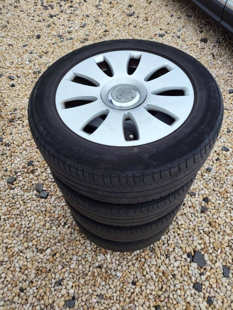 10 Michelin Primacy 3 215 55 R16 4 db nyári gumival Audi A4en volt