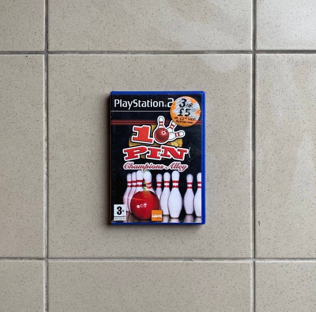 10 Pin Champions Alley eredeti Playstation 2 jtk