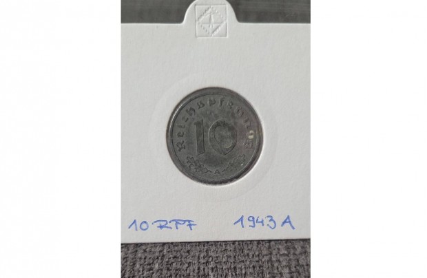 10 Reichspfennig - 1943 A