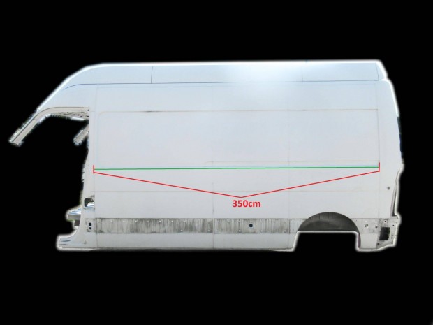 10 Renault master Opel movano L3 H3 Negyed oldalfal Karosszria kaszni