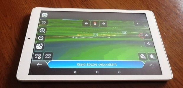 10" GPS auts navigci Alcatel tableten, friss tkpekkel