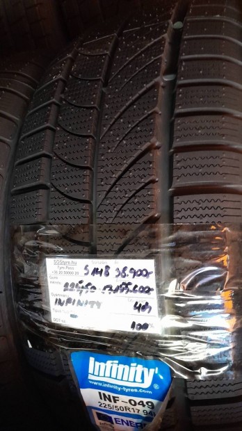 10% kedvezmny Infinity 225/50R17 tli gumiabroncsok 