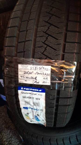 10% kedvezmny j Triangle 245/45R17 tli gumiabroncsok 