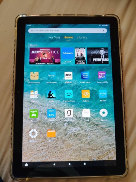 10"-os Amazon Fire tablet