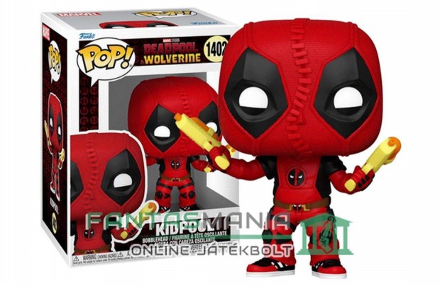 10 cm Funko POP 1402 Marvel figura - Wolverine vs Deadpool - Kidpool