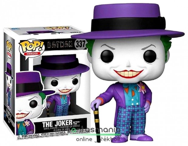 10 cm Funko POP 337 Batman 1989 Joker figura