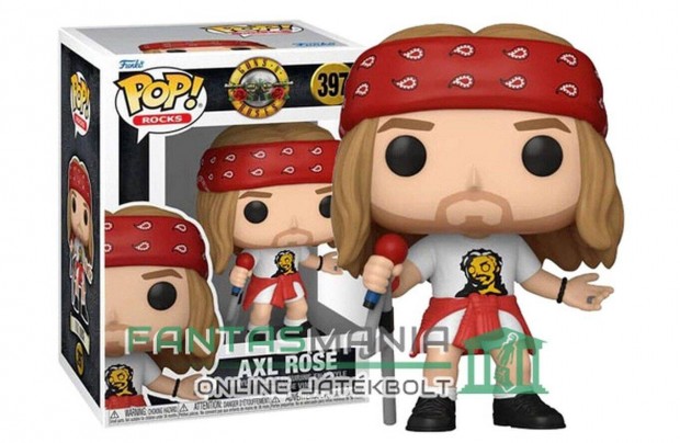 10 cm Funko POP 397 Guns n Roses figura - Axl Rose figura