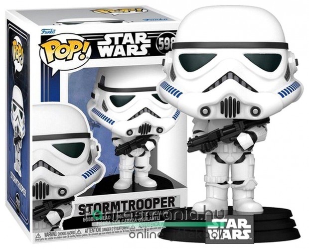 10 cm Funko POP 598 Star Wars Stormtrooper / Rohamosztagos figura
