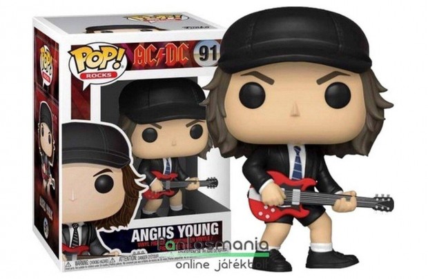 10 cm Funko POP 91 Acdc / AC/DC Angus Young figura