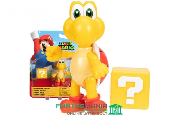 10 cm Nintendo Super Mario Red Koopa Troopa tekns figura