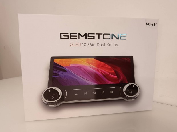 10 colos Qled Android Carplay 2DIN multimédia fejegység 4 /64GB