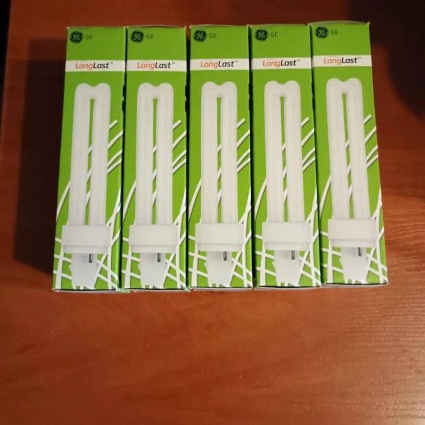 10 darab GE Biax D 18W G24d-2 kompakt fnycs