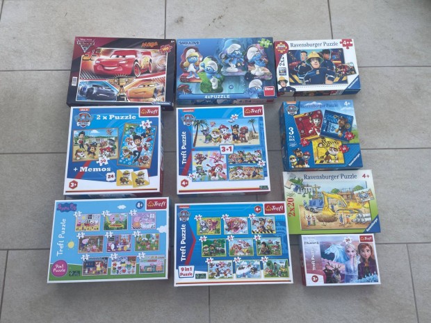 10 darab gyerek Puzzle elad