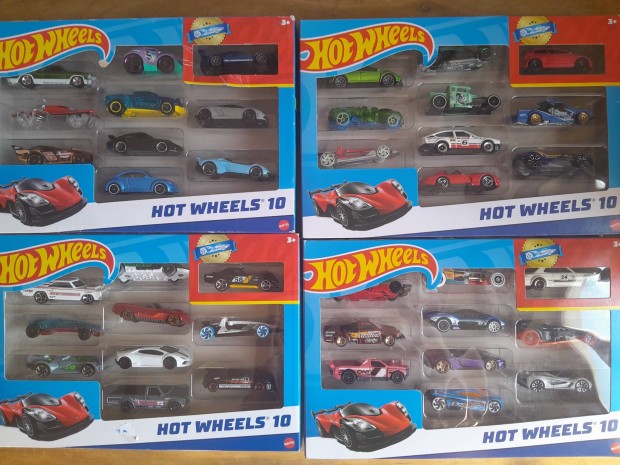 10 darabos Hot Wheels aut kszlet j