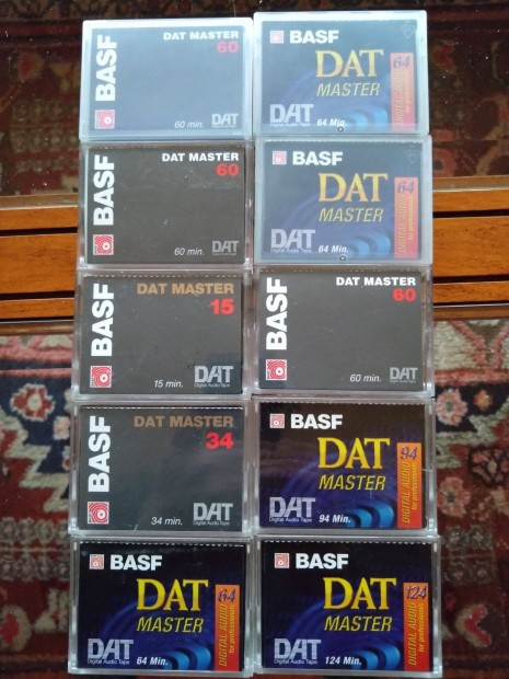 10 db BASF DAT kazettk