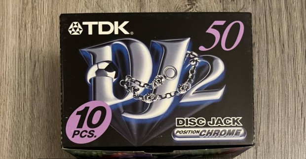 10 db TDK DJ2 50 bontatlan kazetta Szmlval