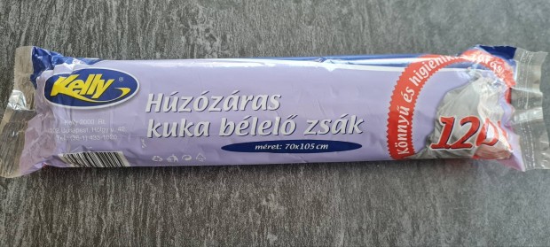 10 db-os 120 literes szemetes / kuka bélelő húzózáras zsák csomag