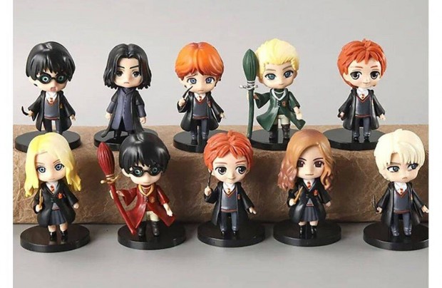 10 db-os Harry Potter figura szett