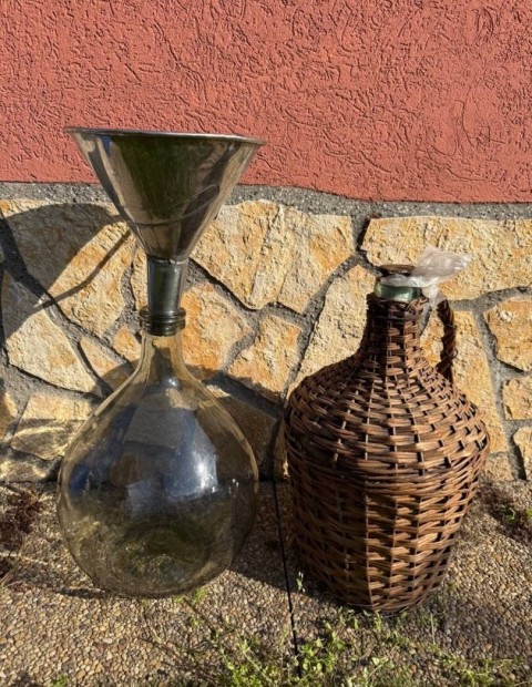 10 l üveg ballonok