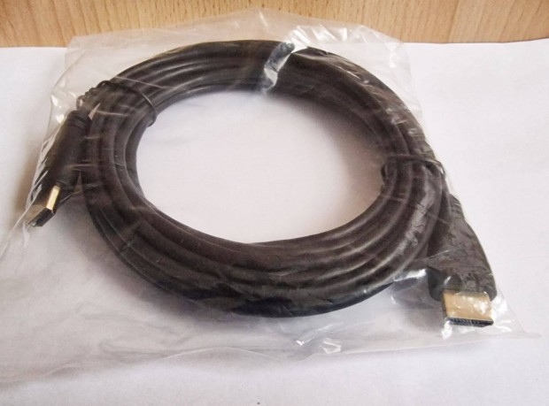 10 mter hossz HDMI kbel (19Pin), 1.4 verzi, aranyozott