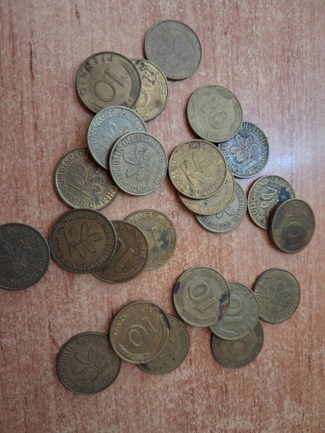 10 pfennig 70 80 évek