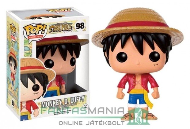 10cm Funko POP 98 One Piece Television Monkey D Luffy anime figura