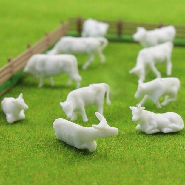 10db Makett Tehn ( Festetlen ) - 1:87 / H0 Terepasztal _