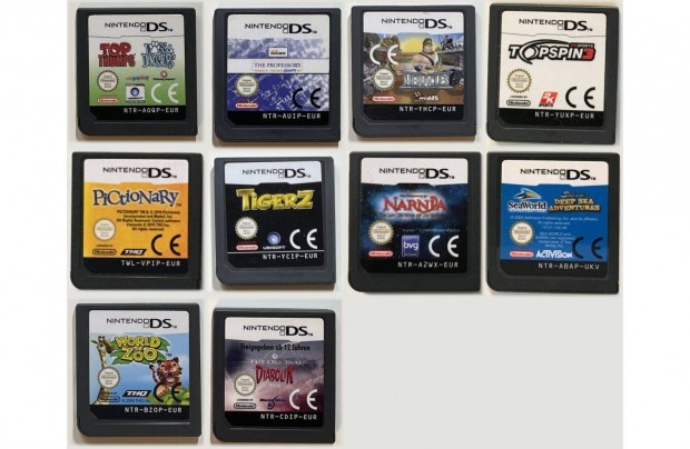 10db Nintendo DS/3DS jtk egyben elad ( '-' )