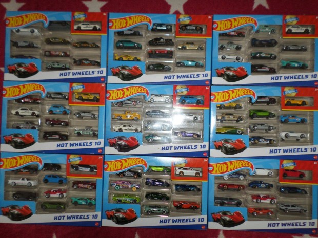 10db-os Hot Wheels autk