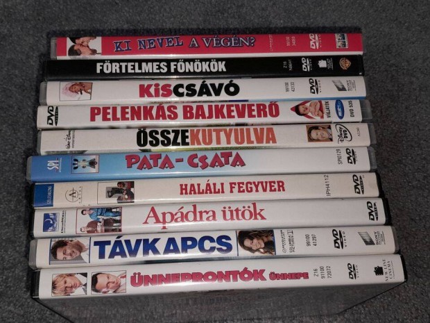 10db vgjtk DVD Tvkapcs Frtelmes fnkk Kiscsv Pata-csata
