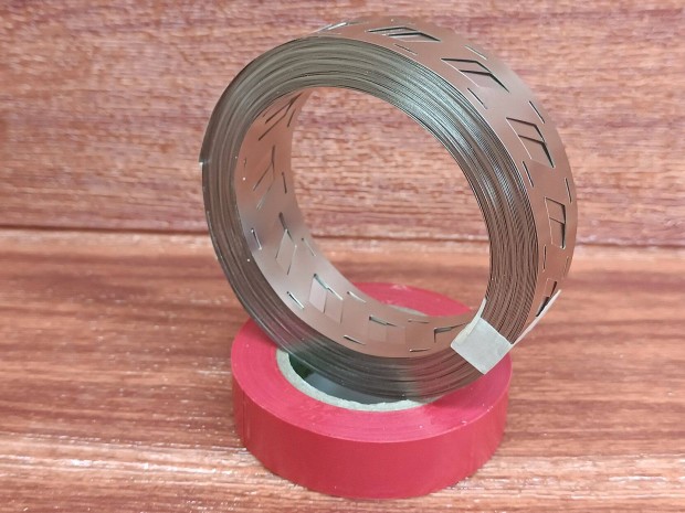 10méter nikkelezett acélszalag 23.02x18.5x0,15 mm 2P 18650 akkupakkhoz