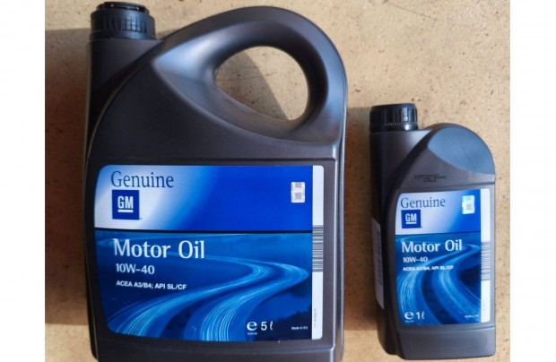 10w-40 GM motorolaj 6 l