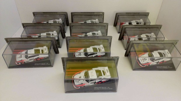 10x Ixo 1:43 Porsche 935/78 Moby Dick