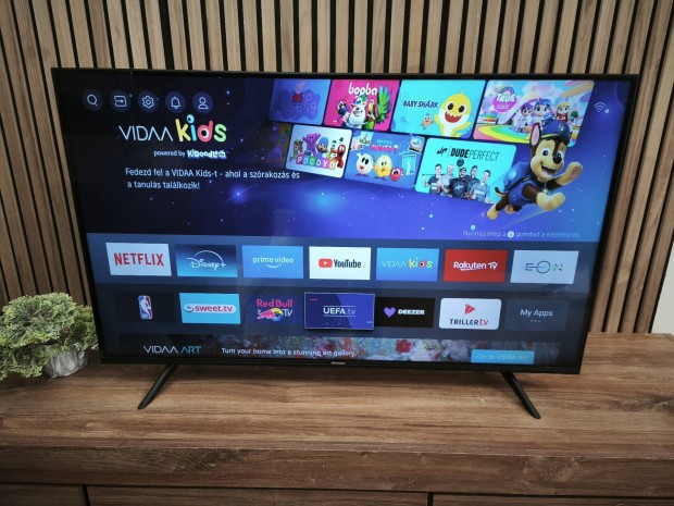 110CM 4K SMART WIFI Hisense LED TV. Youtube.Netflix.Disney