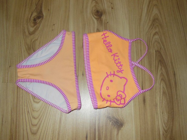 110/116-os Hello kitty s virgos kislny bikini, frdruha