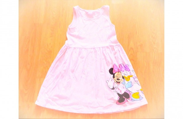 110/116 újszerű 1.kéz cuki H&M Minnie egér Daisy kacsa nyári ruuha
