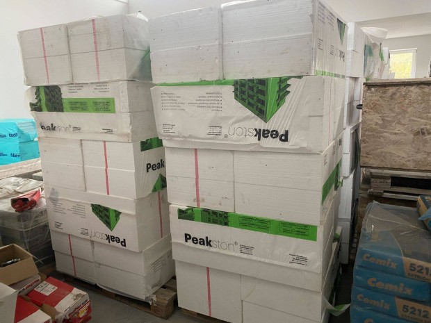 111 m2 EPS 80 h�szigetel� lap (20 cm) elad� �j �llapotban